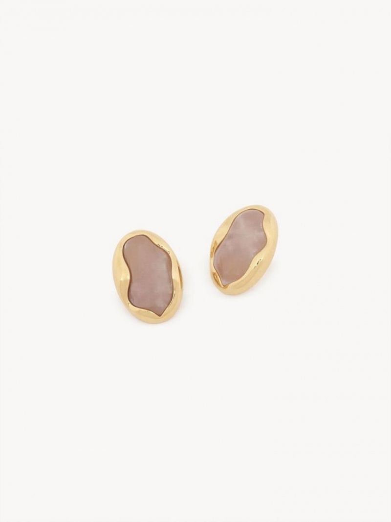 Chloe Sybil Oorbellen Lichtgoud | CHE-SR14457