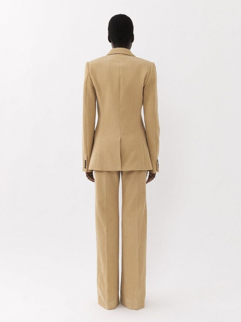 Chloe Tailored Jassen Beige | CHE-SR13818