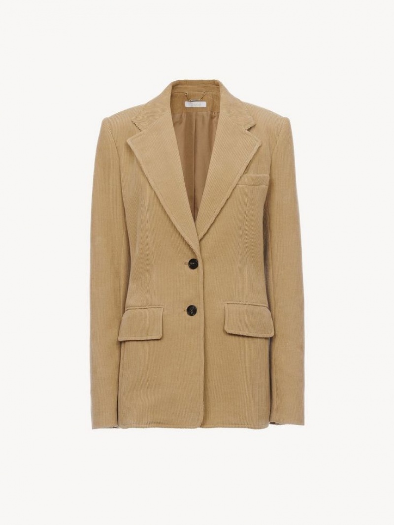 Chloe Tailored Jassen Beige | CHE-SR13818