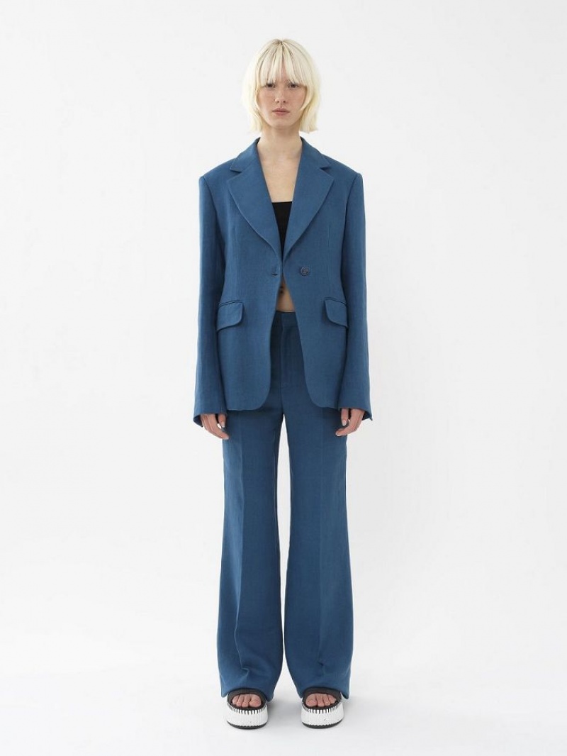 Chloe Tailored Jassen Blauw | CHE-SR13794