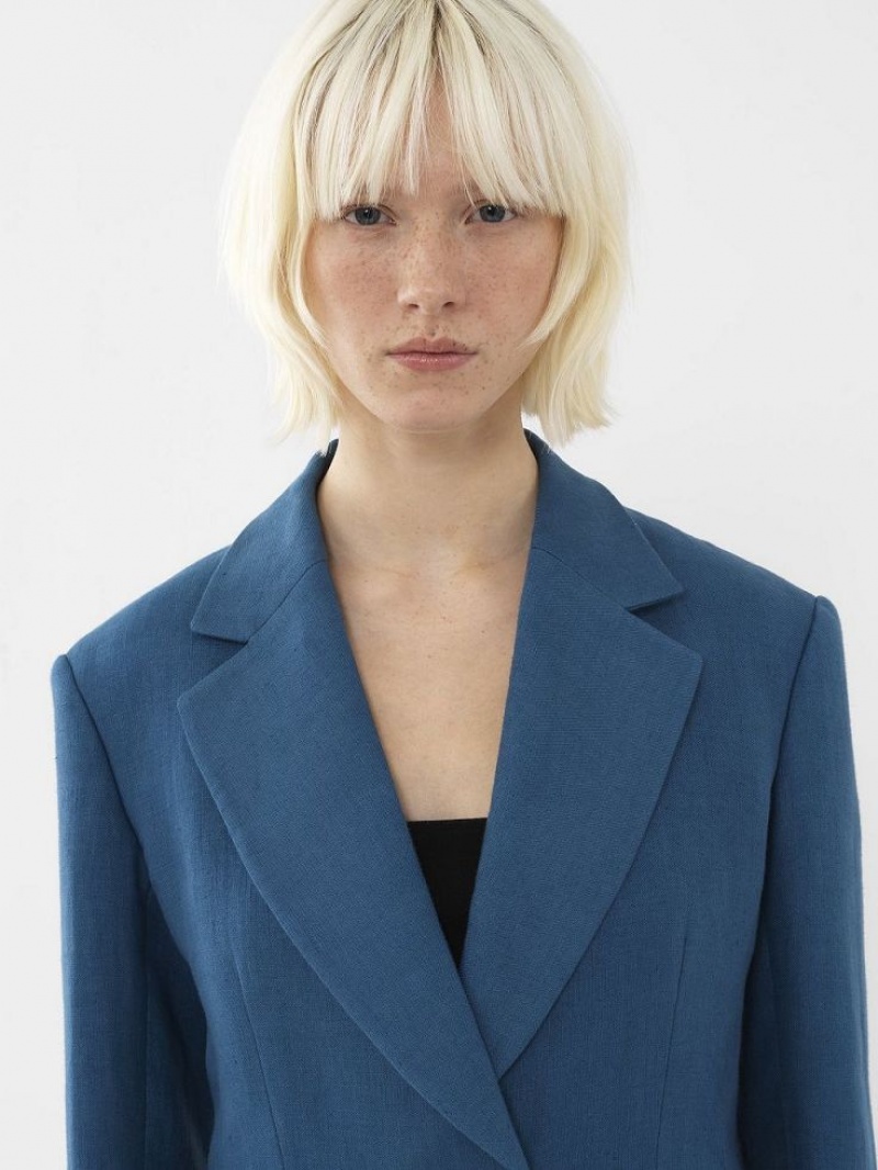 Chloe Tailored Jassen Blauw | CHE-SR13794