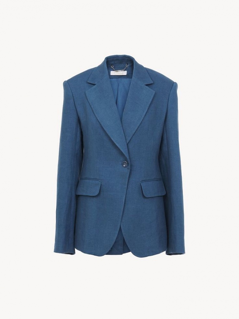 Chloe Tailored Jassen Blauw | CHE-SR13794