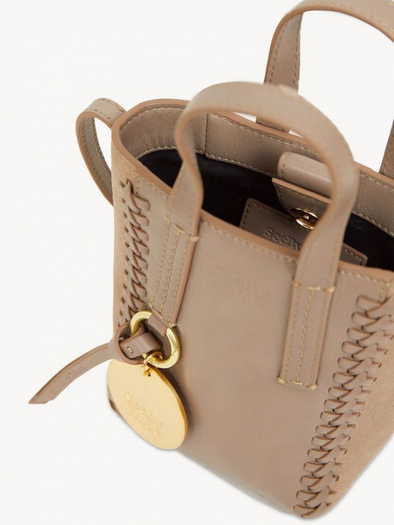 Chloe Tilda Tote Mini Tassen Grijs | CHE-SR14751