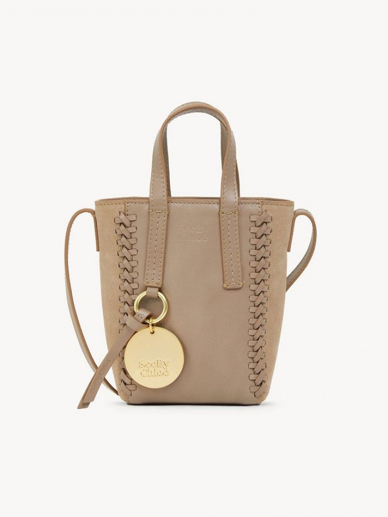 Chloe Tilda Tote Mini Tassen Grijs | CHE-SR14751