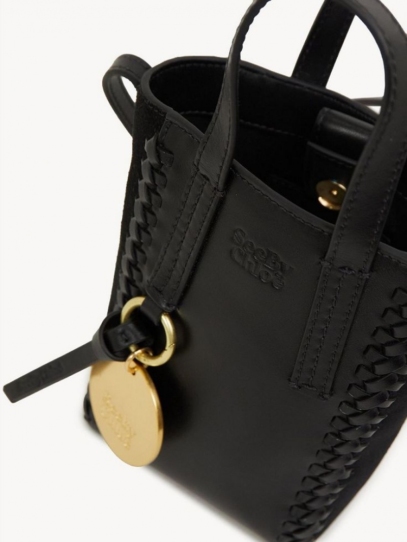 Chloe Tilda Tote Mini Tassen Zwart | CHE-SR14752
