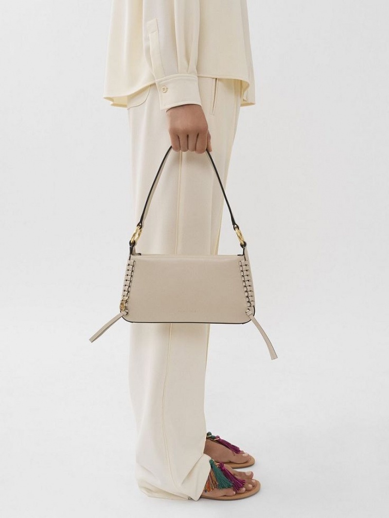Chloe Tilda Uette Schoudertassen Beige | CHE-SR14670
