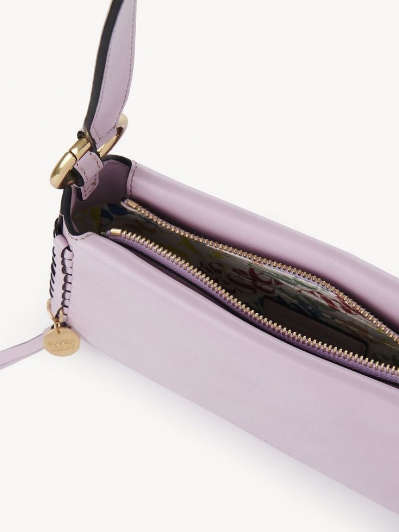 Chloe Tilda Uette Schoudertassen Paars | CHE-SR14669