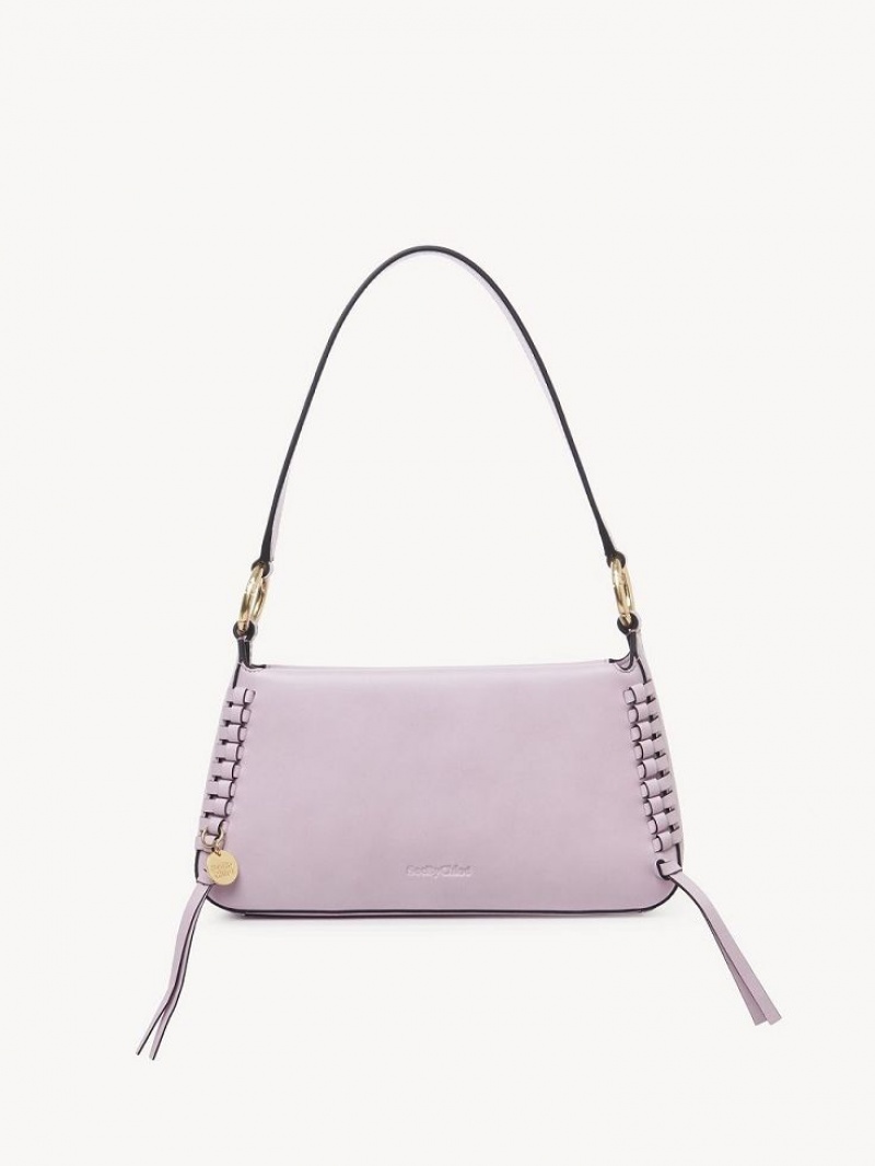 Chloe Tilda Uette Schoudertassen Paars | CHE-SR14669