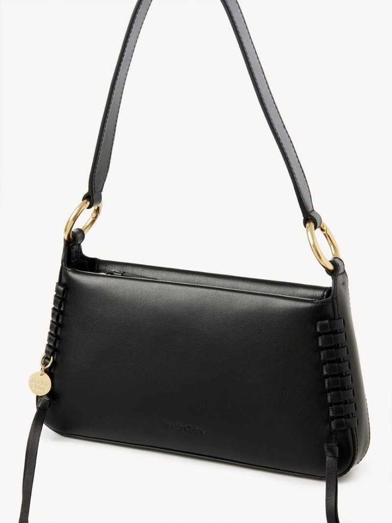 Chloe Tilda Uette Schoudertassen Zwart | CHE-SR14655