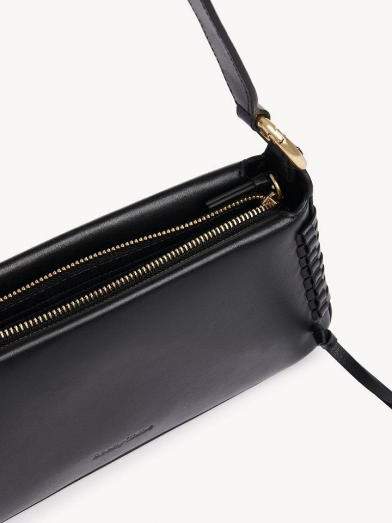 Chloe Tilda Uette Schoudertassen Zwart | CHE-SR14655