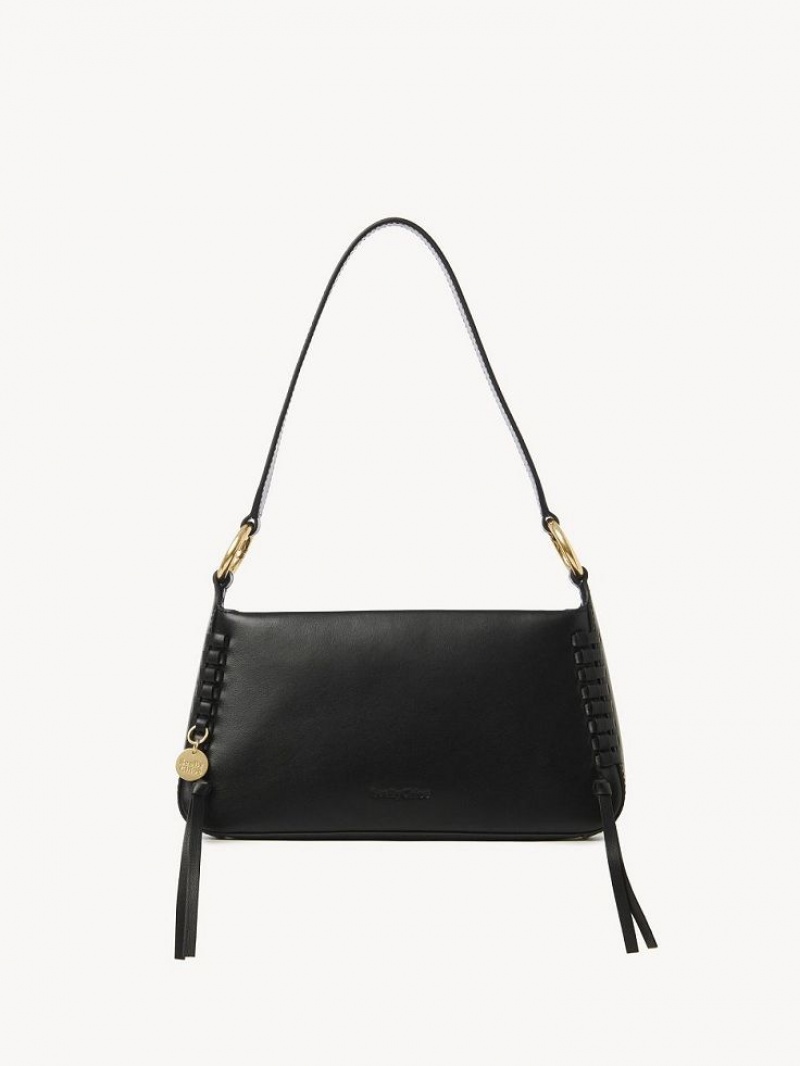 Chloe Tilda Uette Schoudertassen Zwart | CHE-SR14655