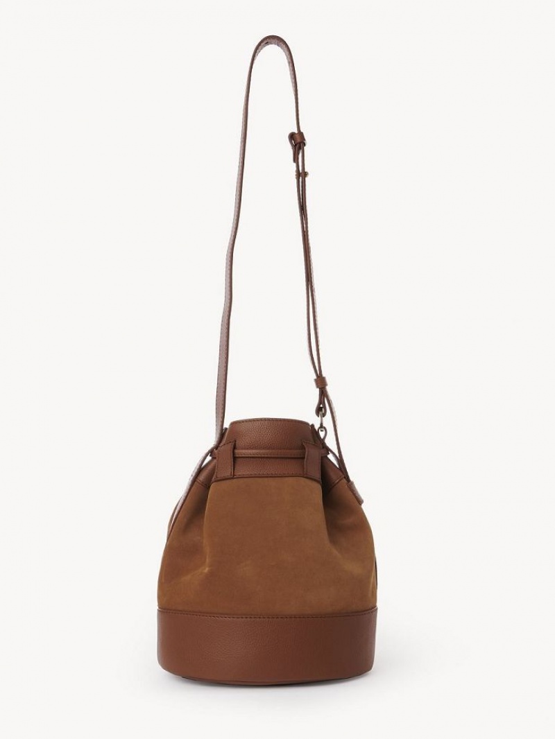 Chloe Vicki Bucket Schoudertassen Bruin | CHE-SR14622