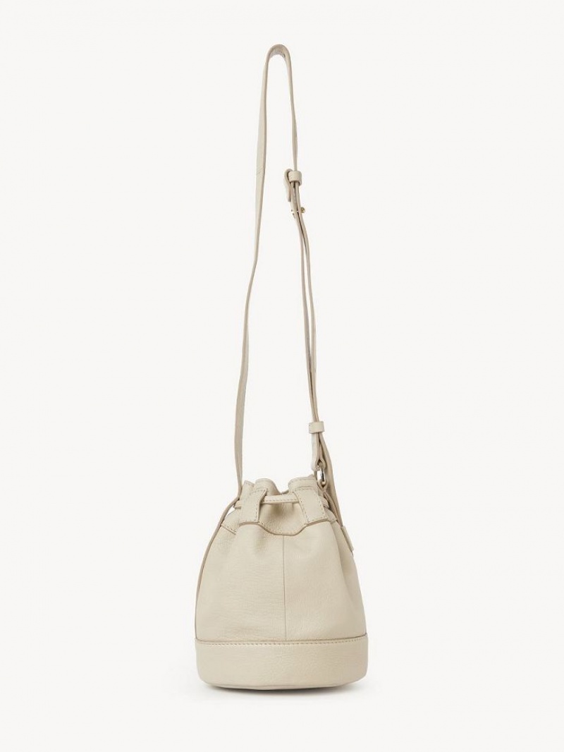 Chloe Vicki Small Bucket Mini Tassen Beige | CHE-SR14749