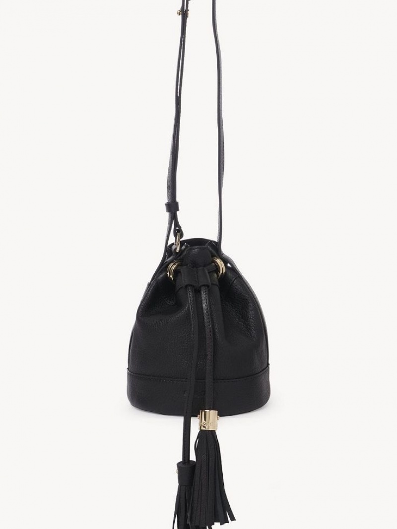 Chloe Vicki Small Bucket Mini Tassen Zwart | CHE-SR14727