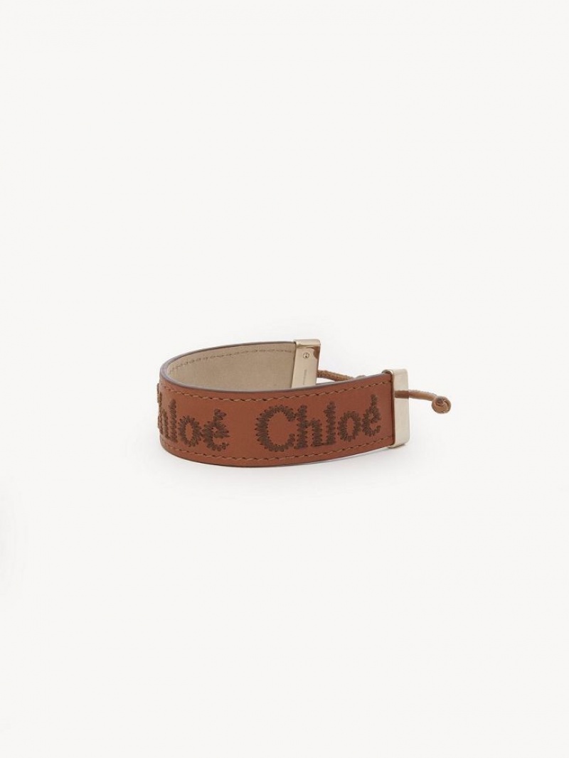 Chloe Woody Armbanden Bruin | CHE-SR14439