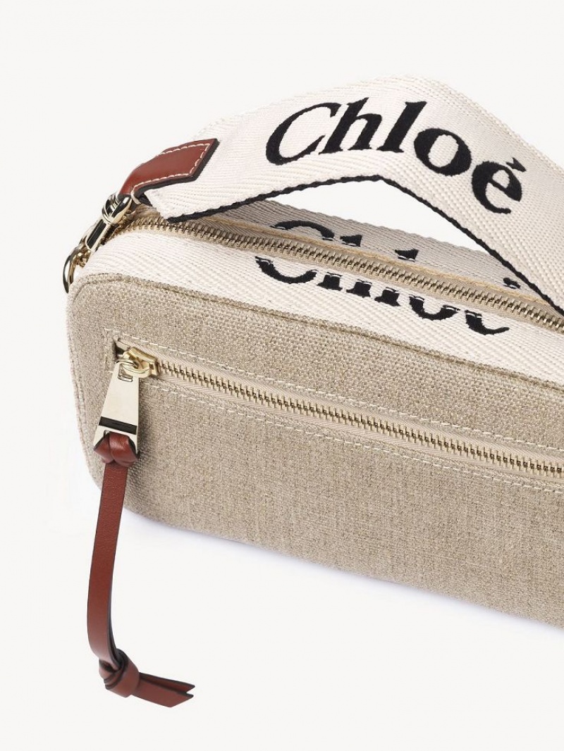 Chloe Woody Belt Crossbodytassen Bruin | CHE-SR13607
