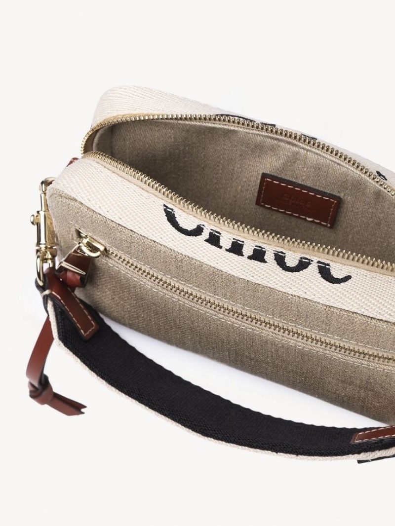Chloe Woody Belt Crossbodytassen Bruin | CHE-SR13607