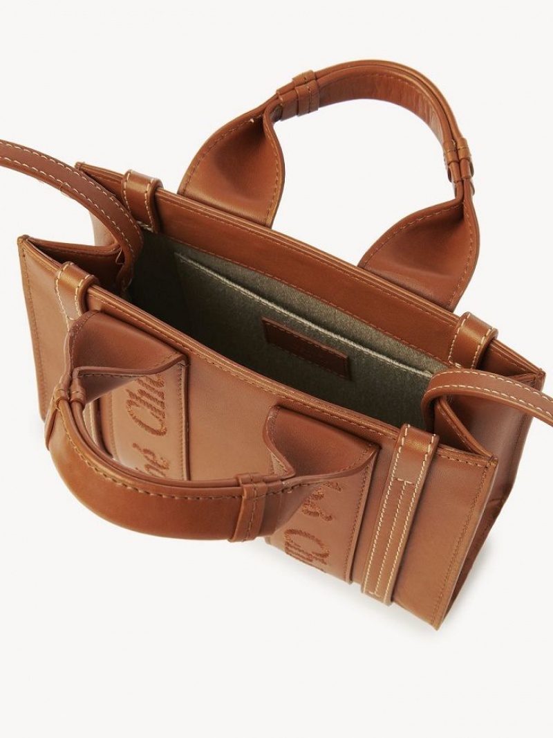 Chloe Woody Tote 1 Mini Tassen Bruin | CHE-SR13726