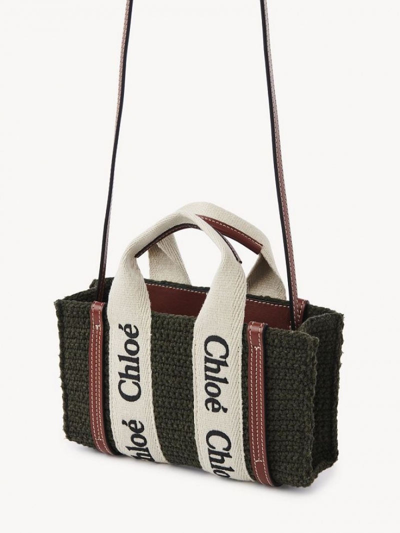 Chloe Woody Tote 2 Mini Tassen Grijs | CHE-SR13731