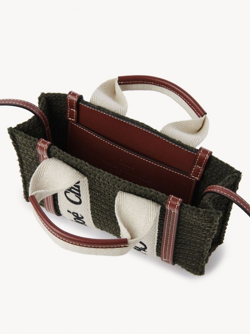 Chloe Woody Tote 2 Mini Tassen Grijs | CHE-SR13731