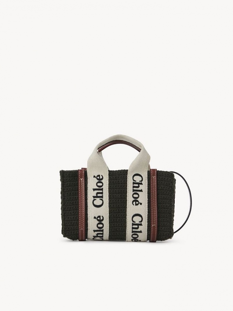 Chloe Woody Tote 2 Mini Tassen Grijs | CHE-SR13731