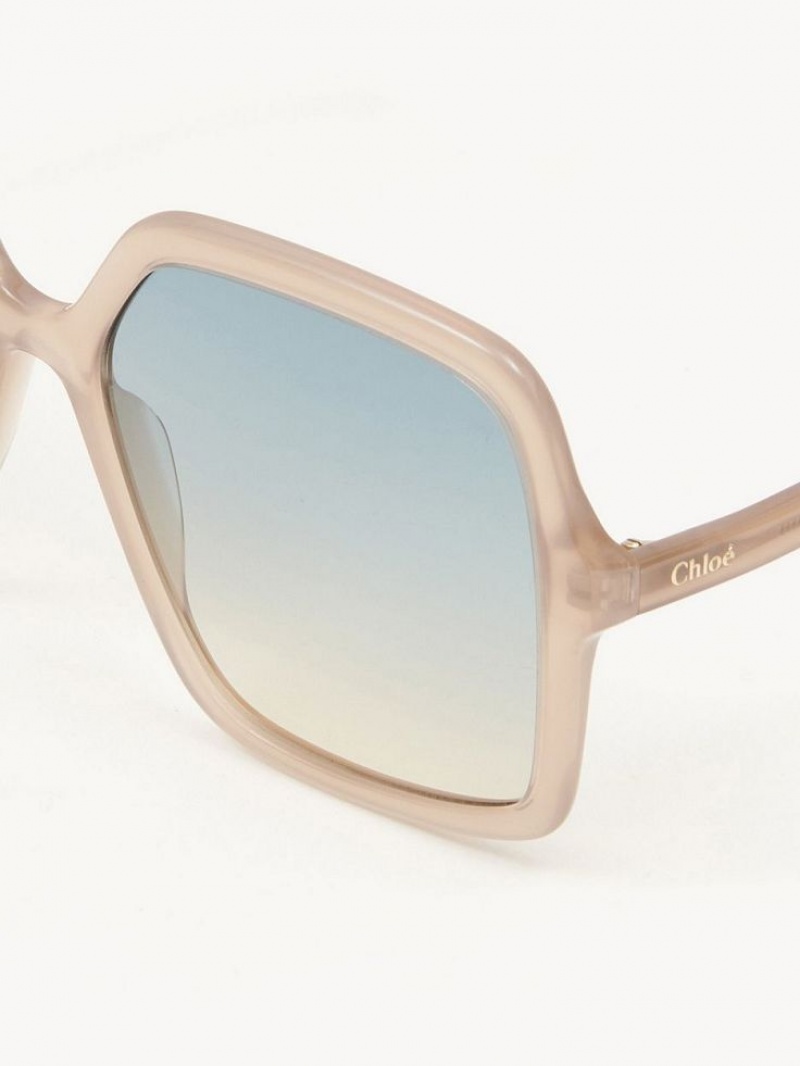 Chloe Zelie Zonnebril Bruin Beige | CHE-SR14551