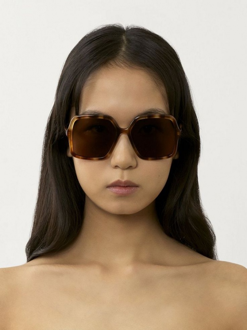 Chloe Zelie Zonnebril Bruin | CHE-SR14515