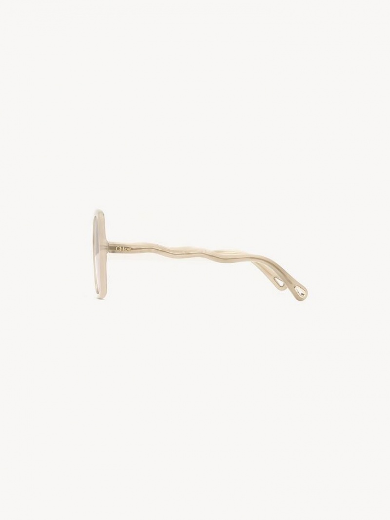 Chloe Zelie Zonnebril Wit | CHE-SR14516