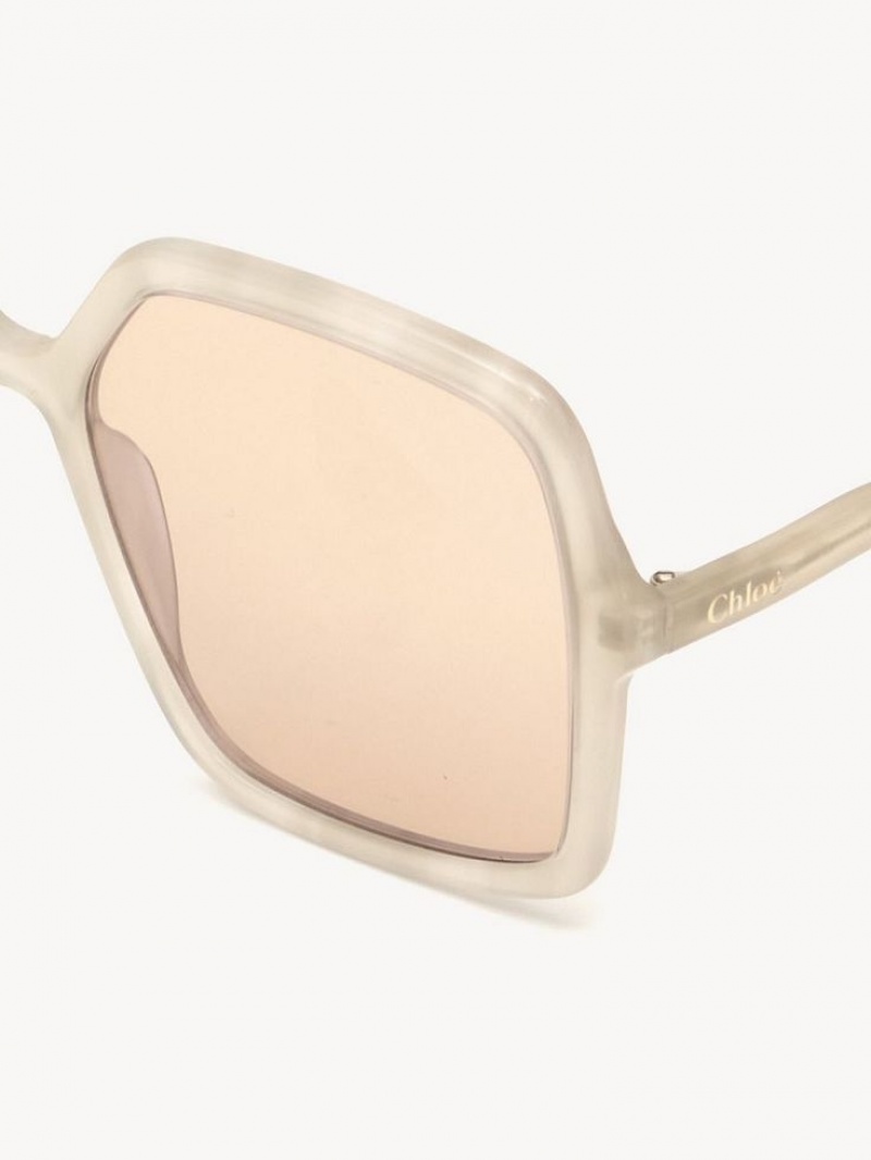 Chloe Zelie Zonnebril Wit | CHE-SR14516