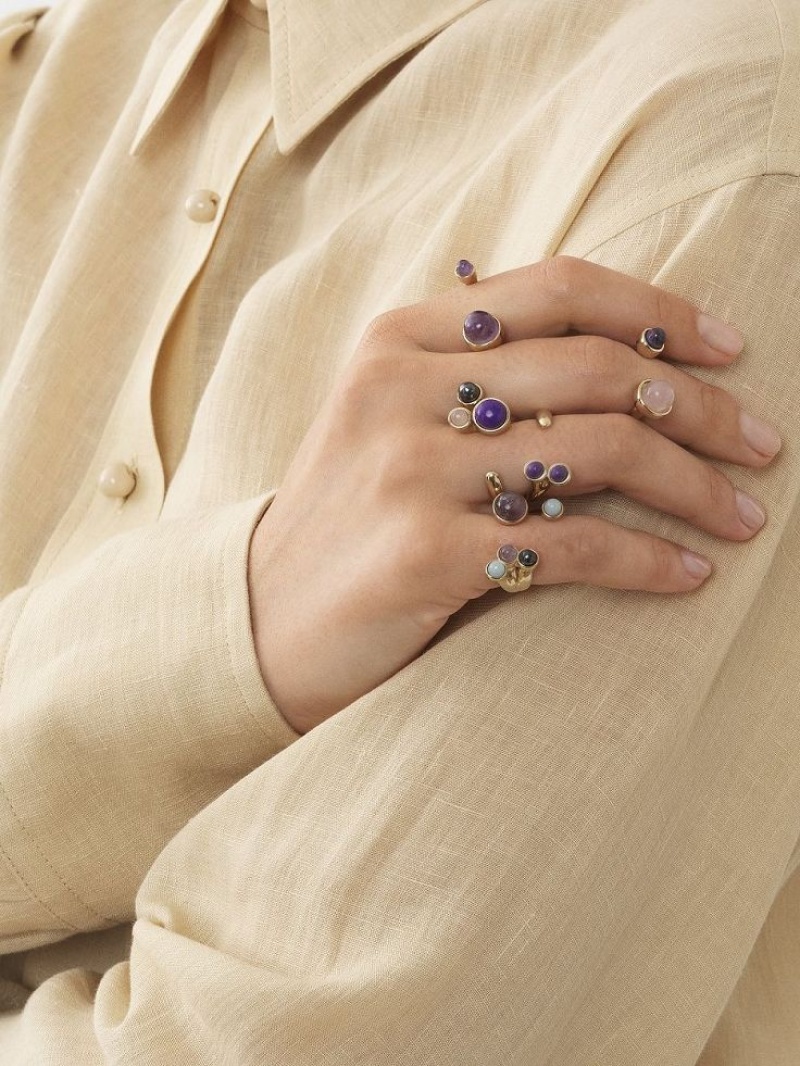 Chloe Zodiac Aquarius Ringen Gekleurd | CHE-SR14374